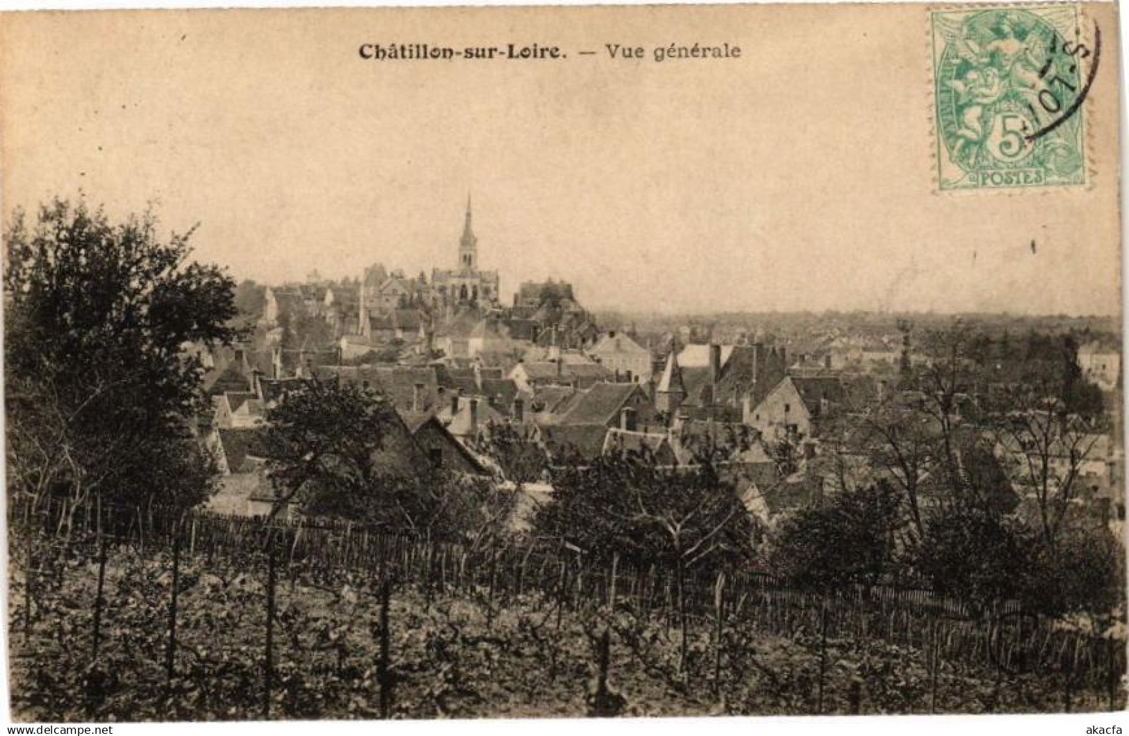 CPA CHATILLON-sur-LOIRE - Vue générale (228125)