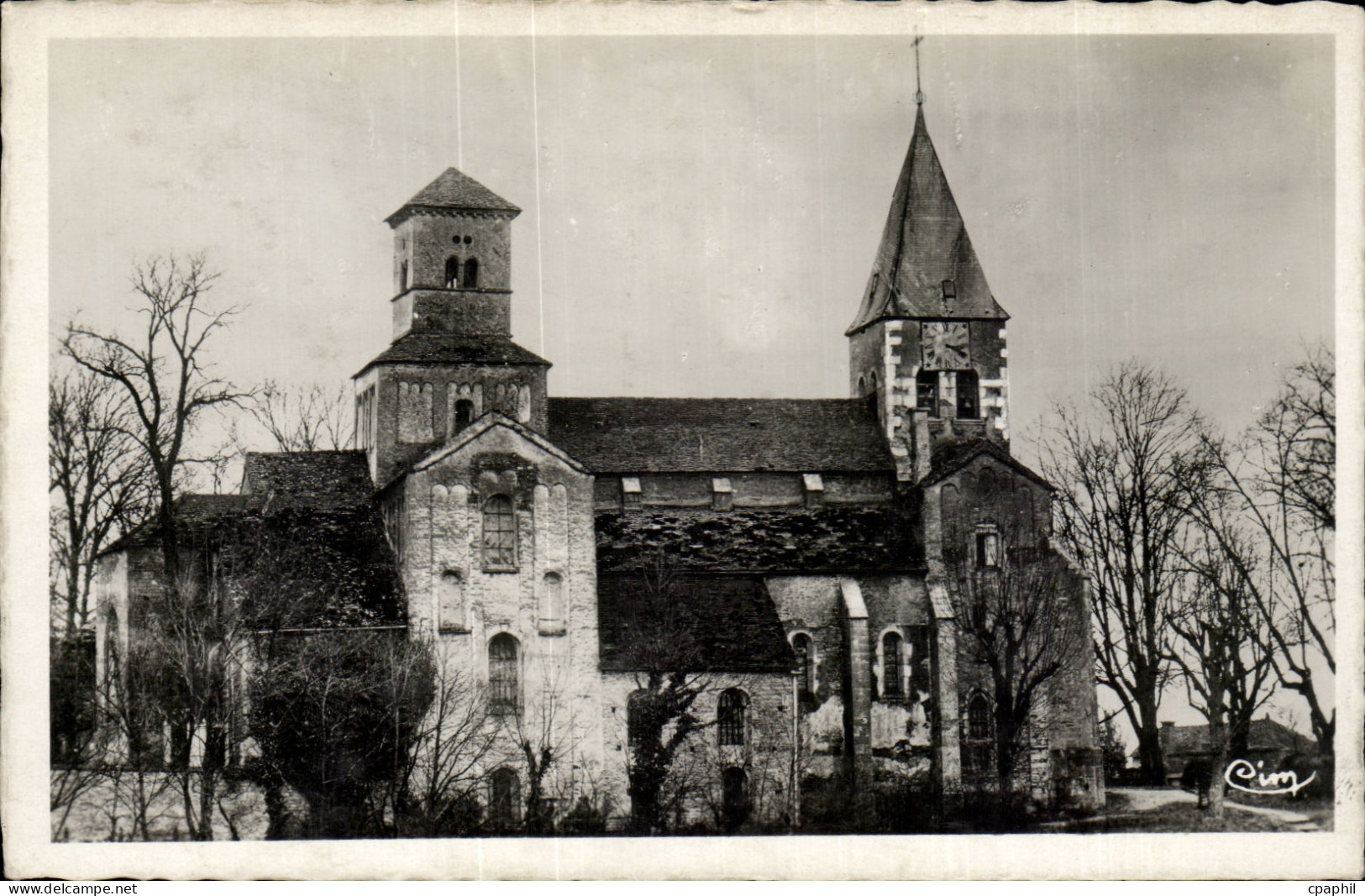 CPA Chatillon sur Seine Eglise St Vorles