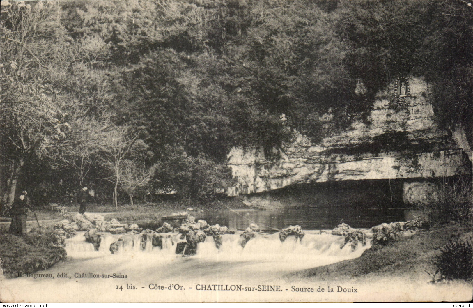 CPA Chatillon sur Seine Source de la Douix