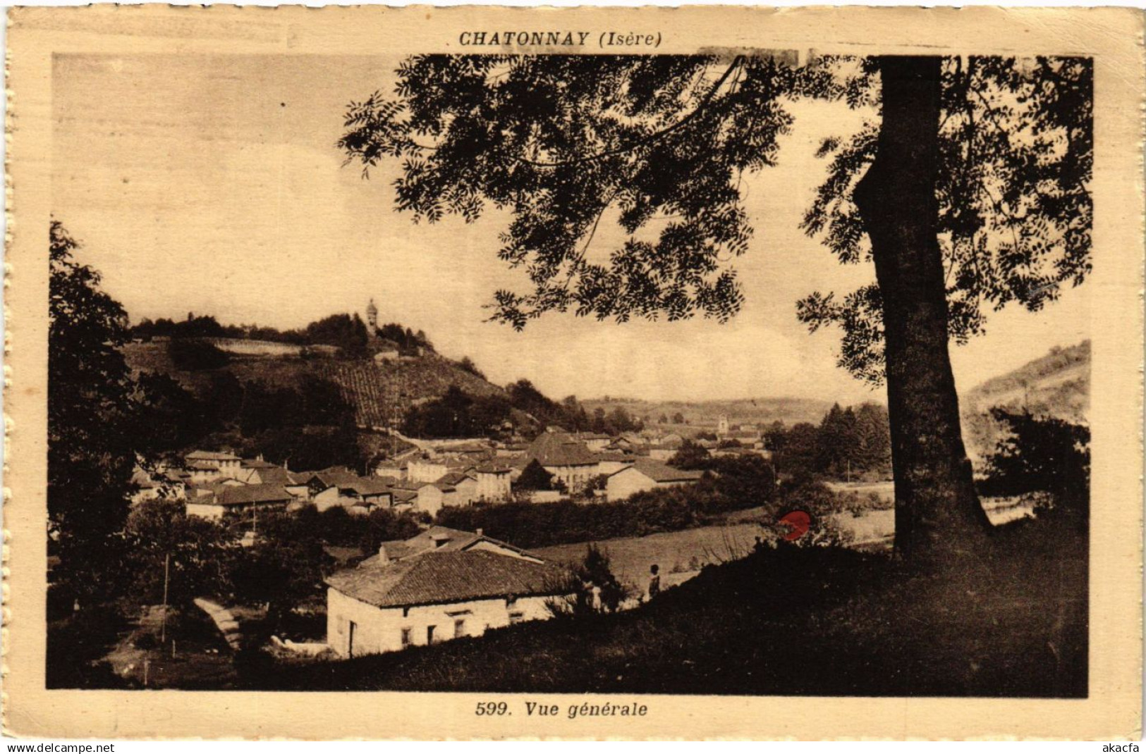 CPA CHATONNAY - Vue générale (433147)