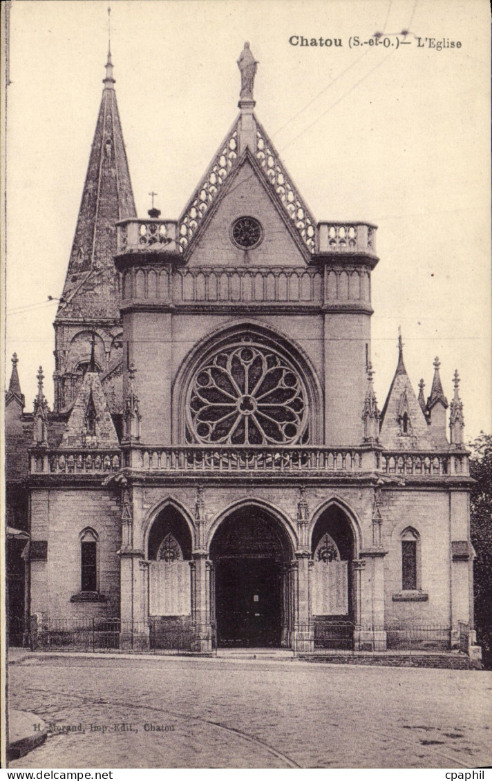 CPA Chatou L'Eglise