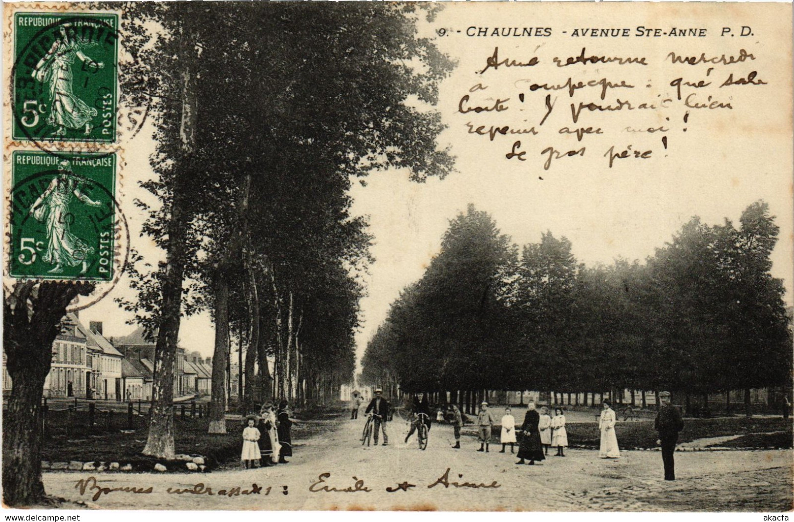 CPA Chaulnes Avenue Ste Anne (1503253)