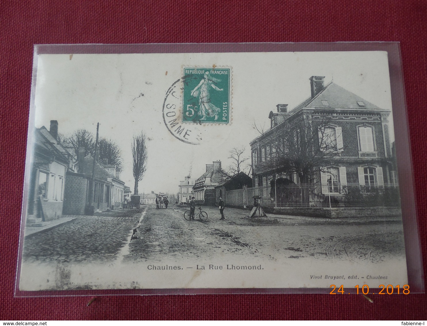 CPA - Chaulnes - La Rue Lhomond