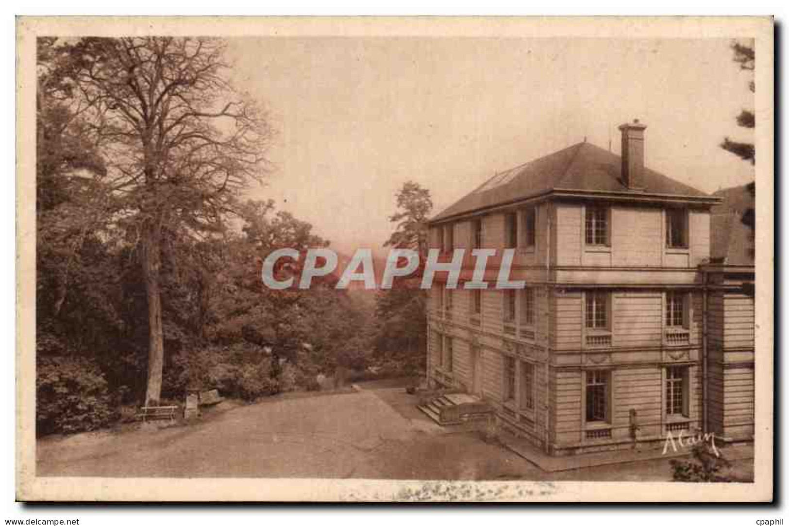 CPA Chaumont en Vexin Le sanatorium