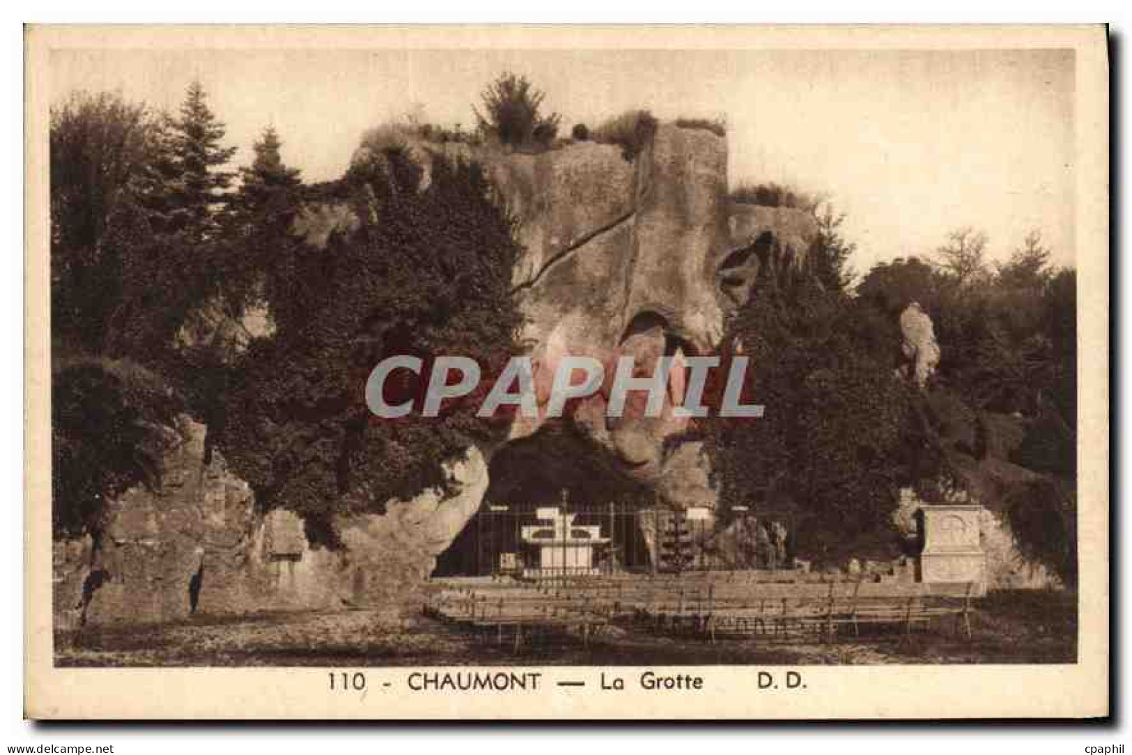 CPA Chaumont La Grotte