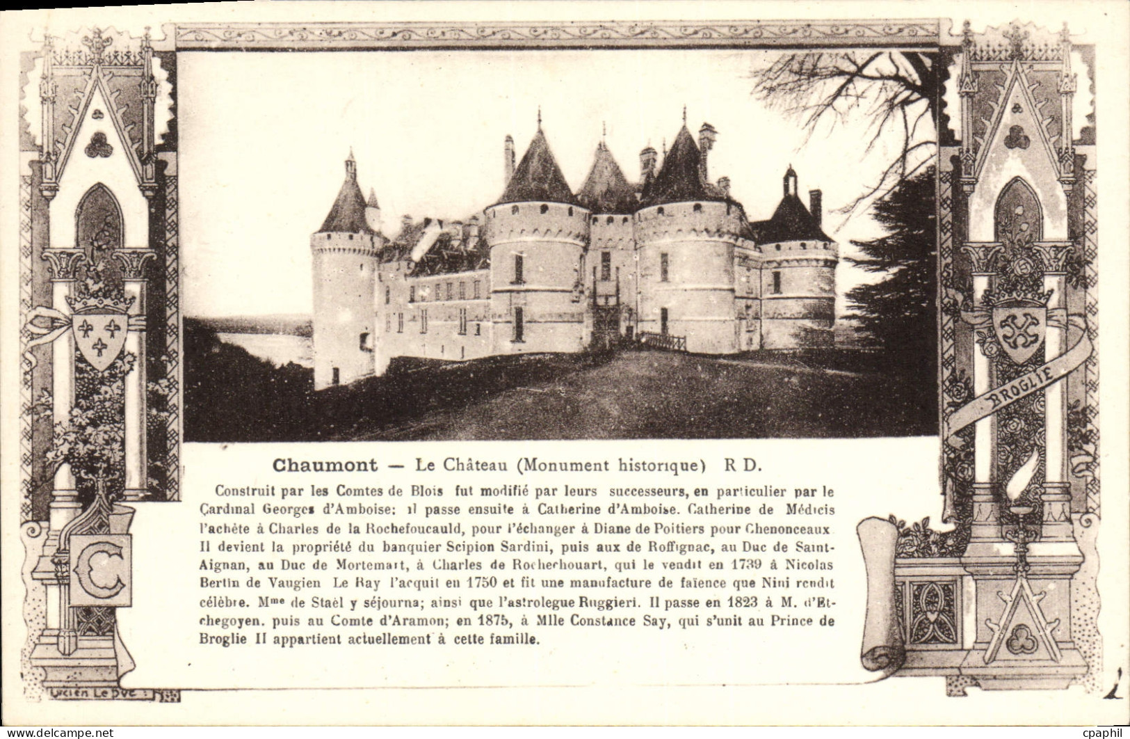 CPA Chaumont Le Chateau