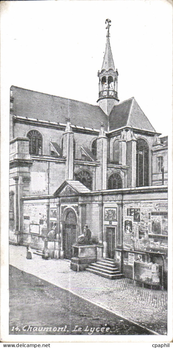 CPA Chaumont Le Lycee