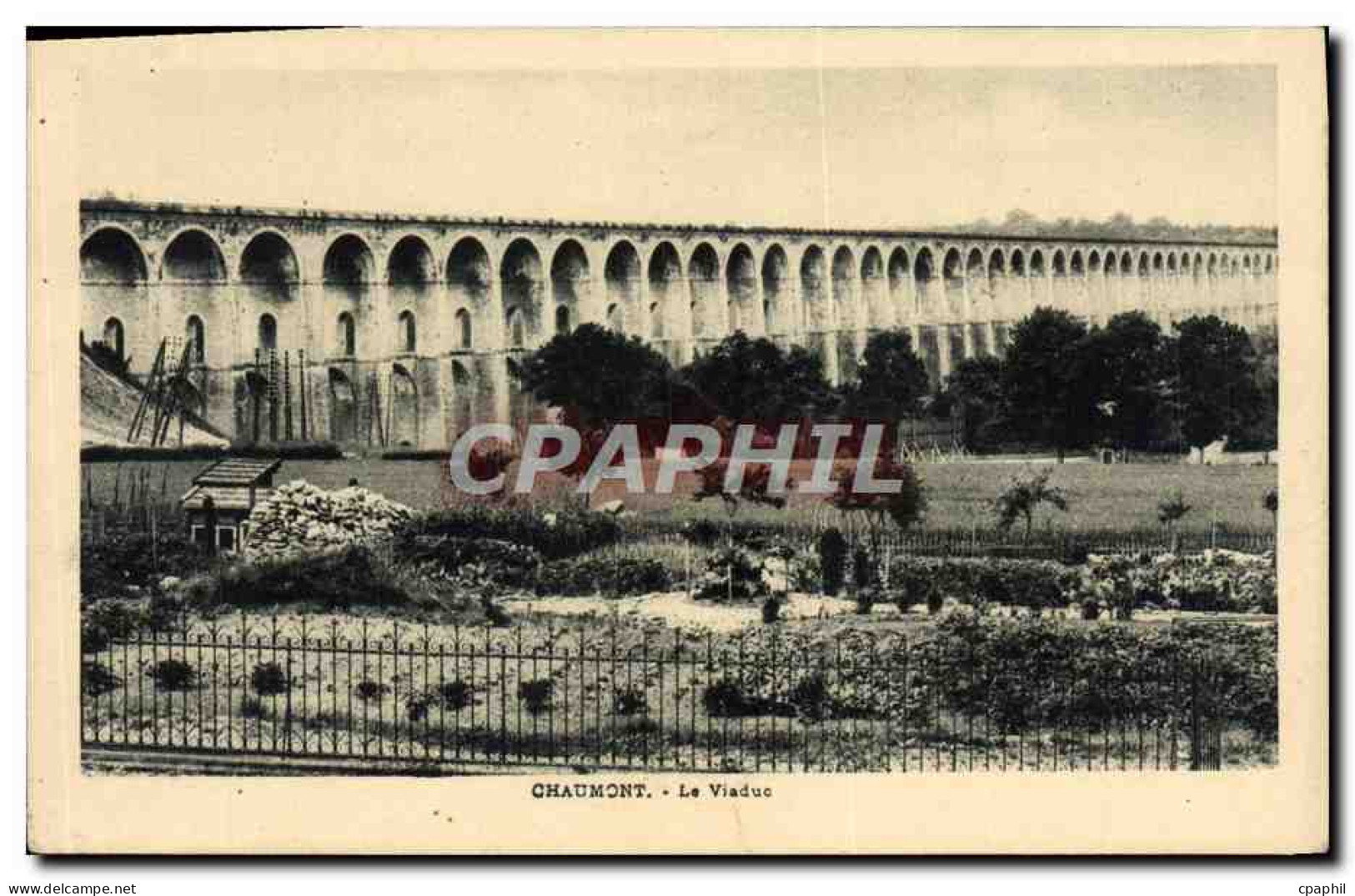 CPA Chaumont Le Viaduc