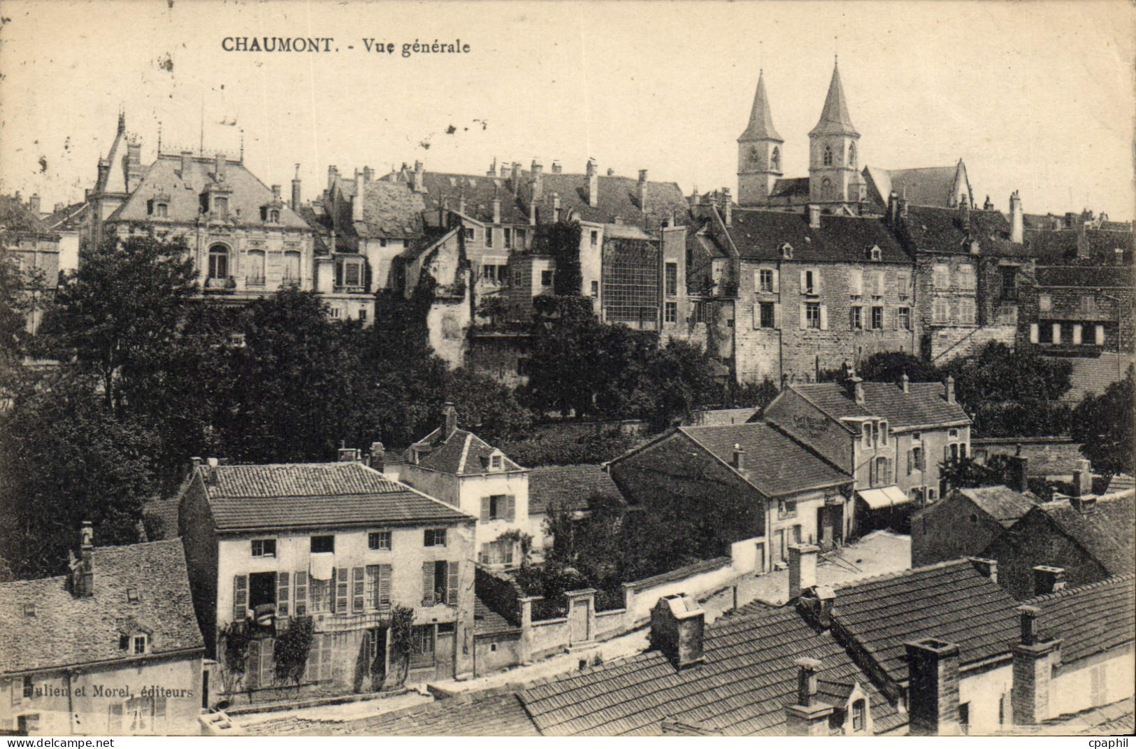 CPA Chaumont Vue Generale