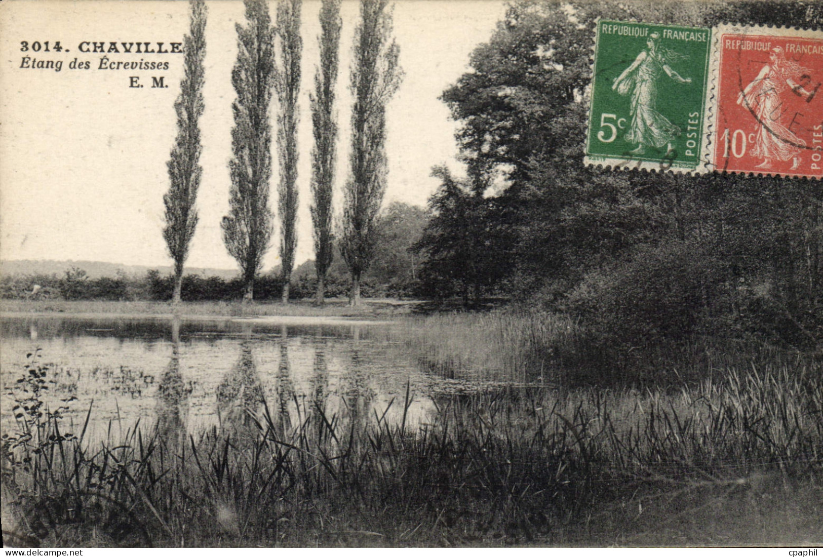 CPA Chaville Etang des Ecrevisses