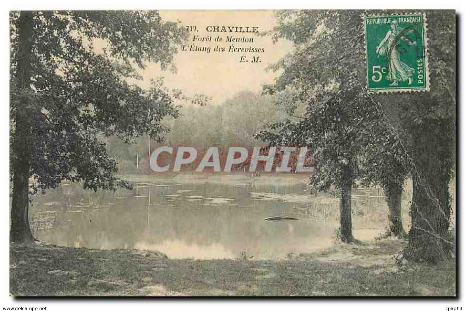 CPA Chaville Foret de Meudon l'Etang des Ecrevisses