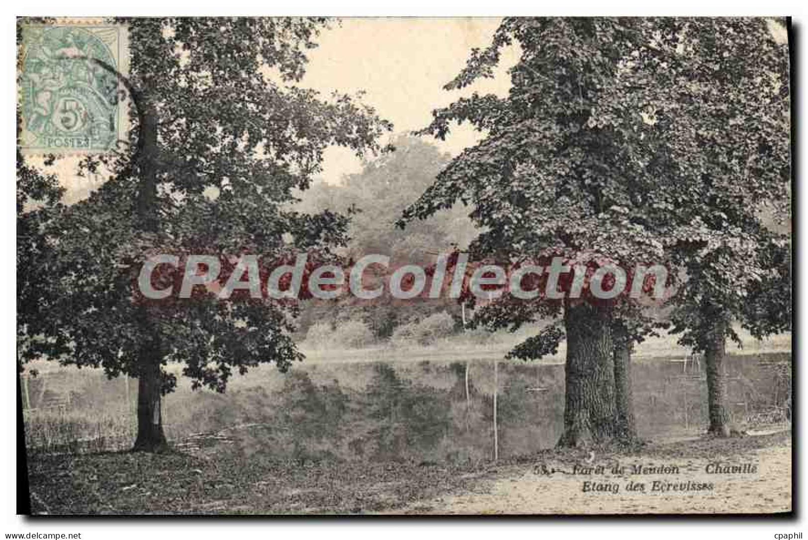CPA Chaville Foret de Meudon l'Etang des Ecrevisses