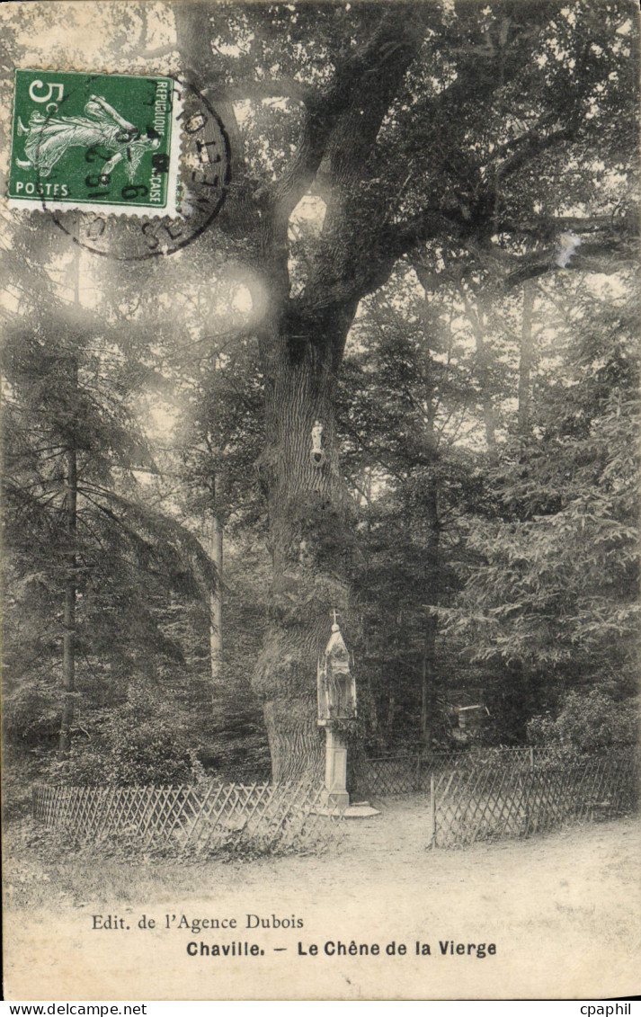 CPA Chaville Le Chene de la Vierge