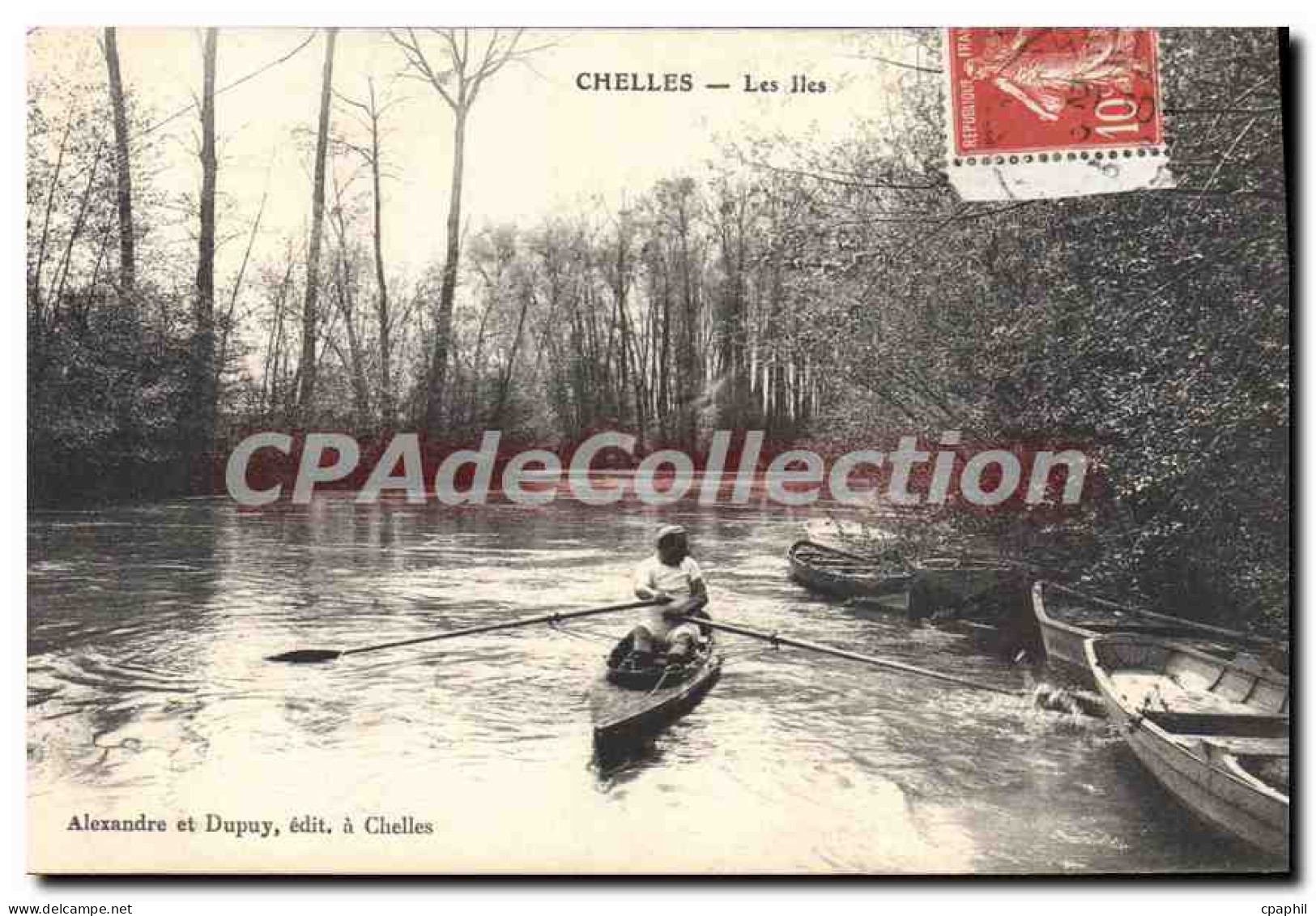 CPA Chelles Les Iles