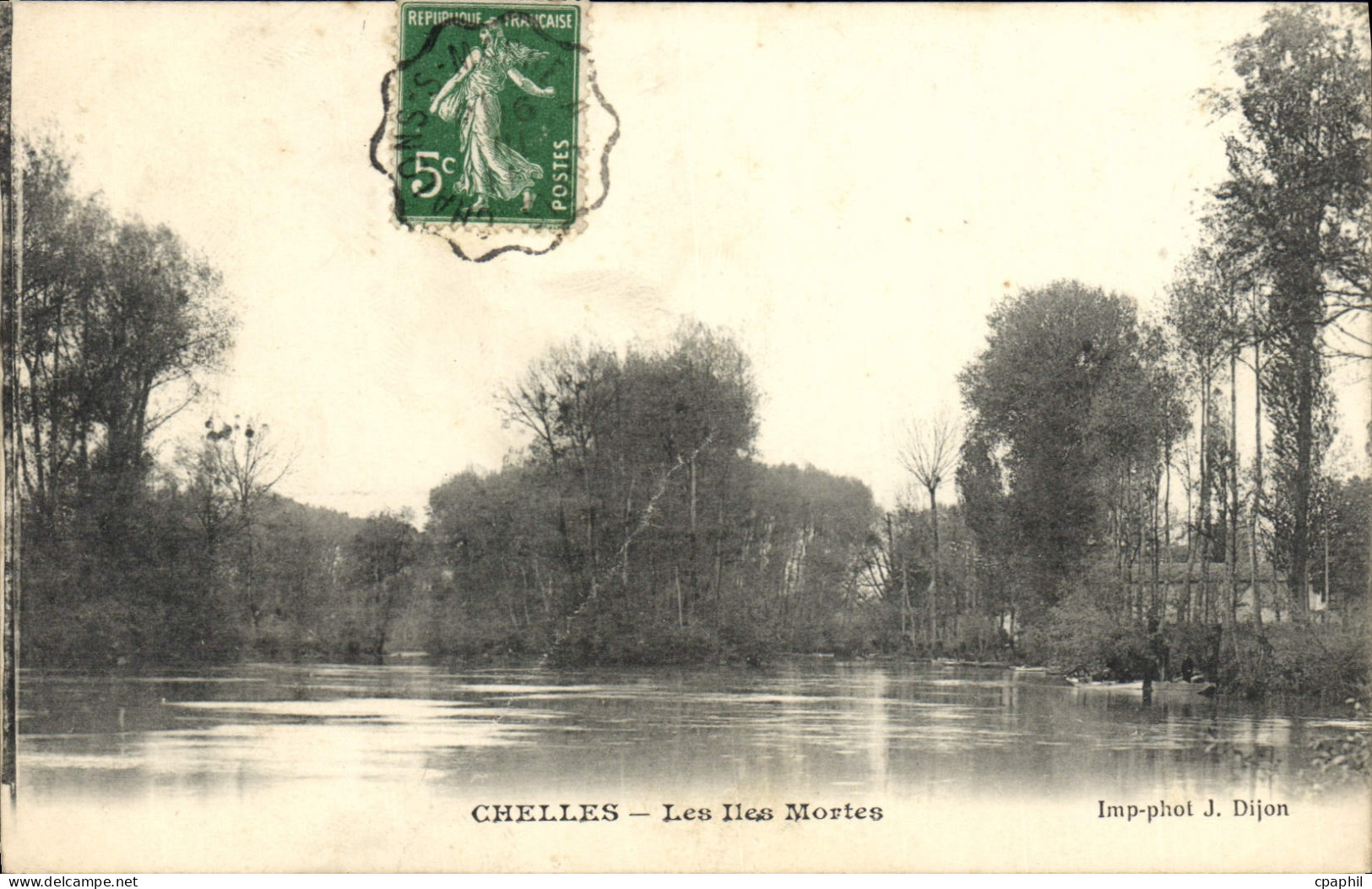 CPA Chelles Les Iles Mortes