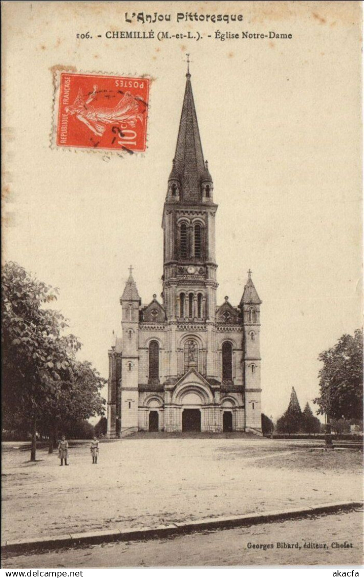 CPA CHEMILLE Eglise Notre-Dame (1164693)