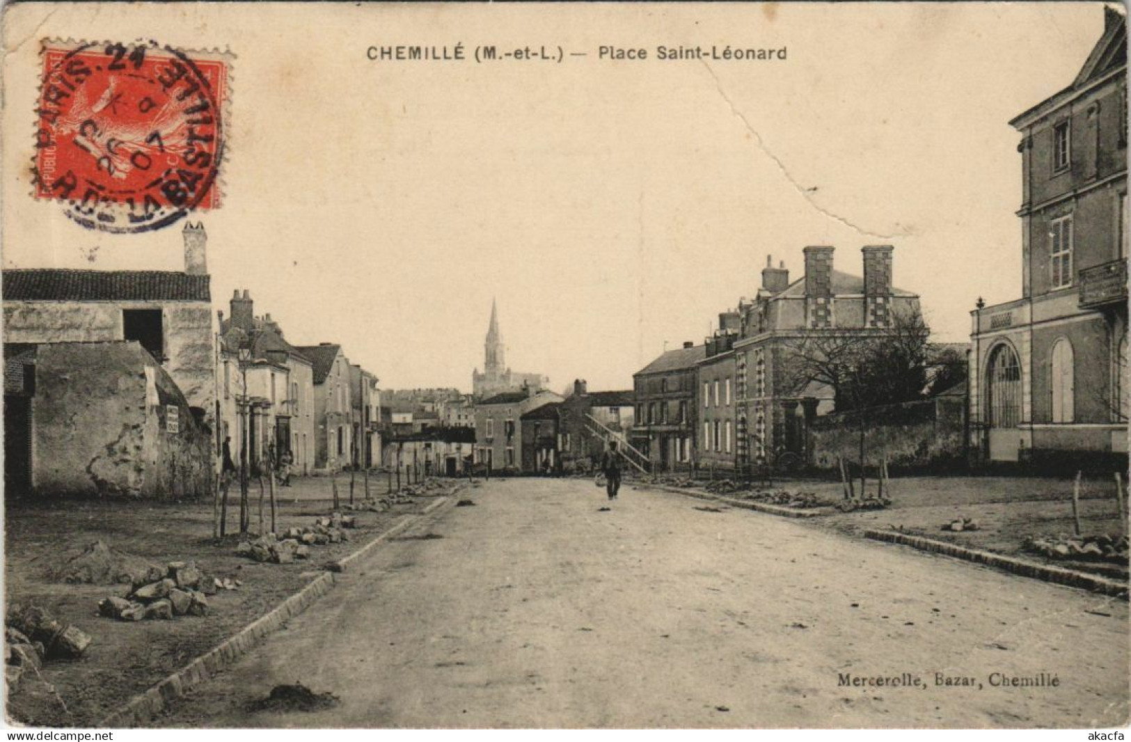 CPA CHEMILLE Place Saint-Leonard (1164142)