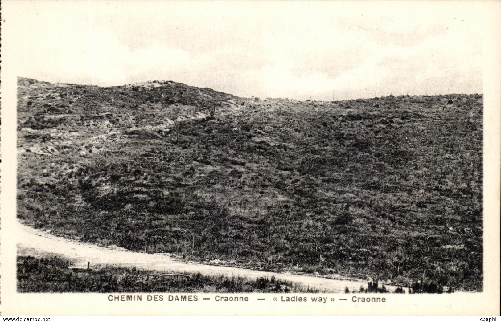 CPA Chemin Des Dames Craonne Militaria