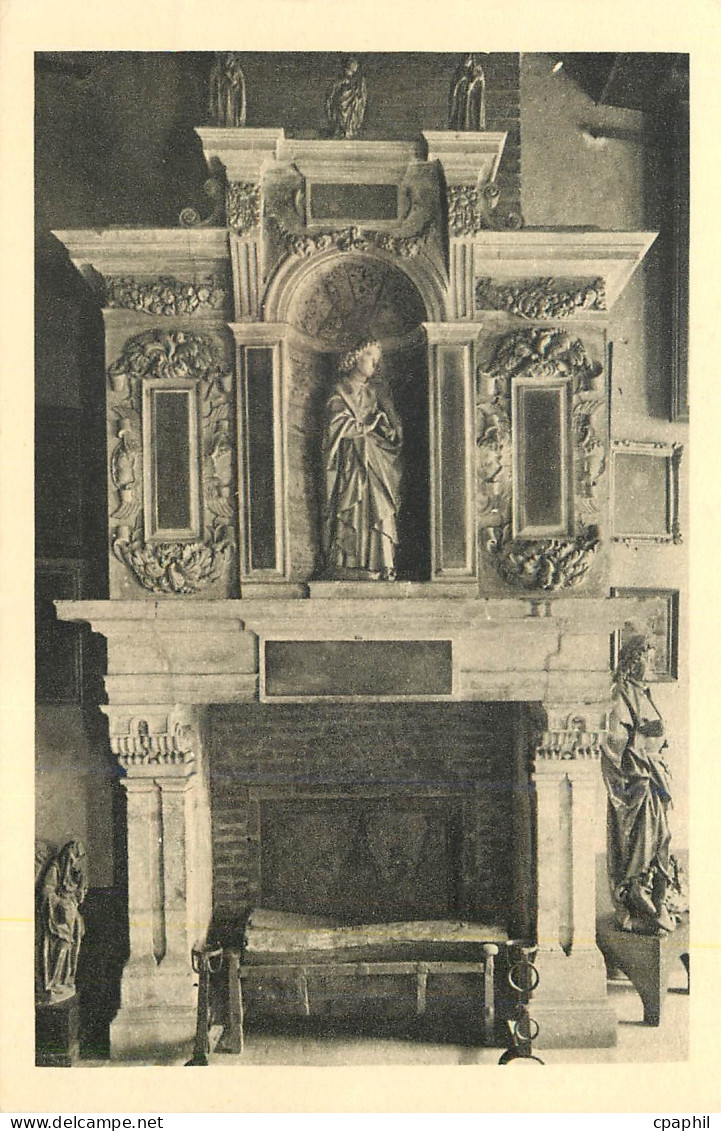 CPA Cheminee Provenant de la Bourse de Saint Nicolas de Port (XVIe Siecle)