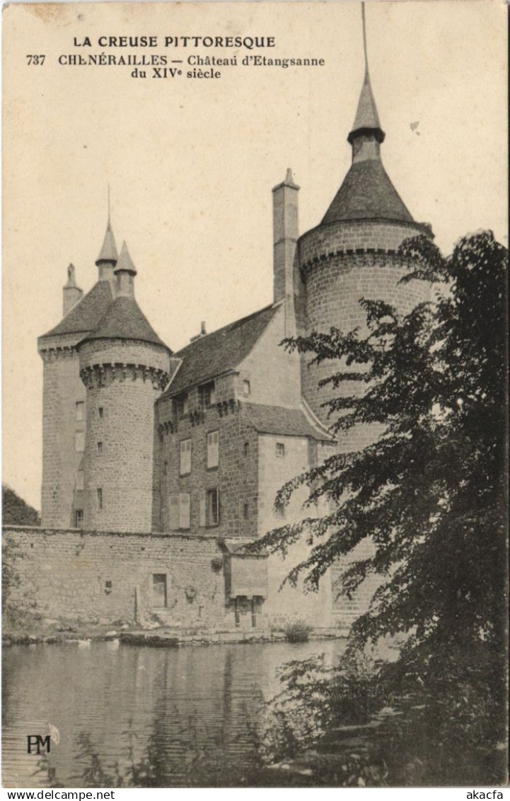 CPA CHENERAILLES Chateau d'Etangsanne (1143875)