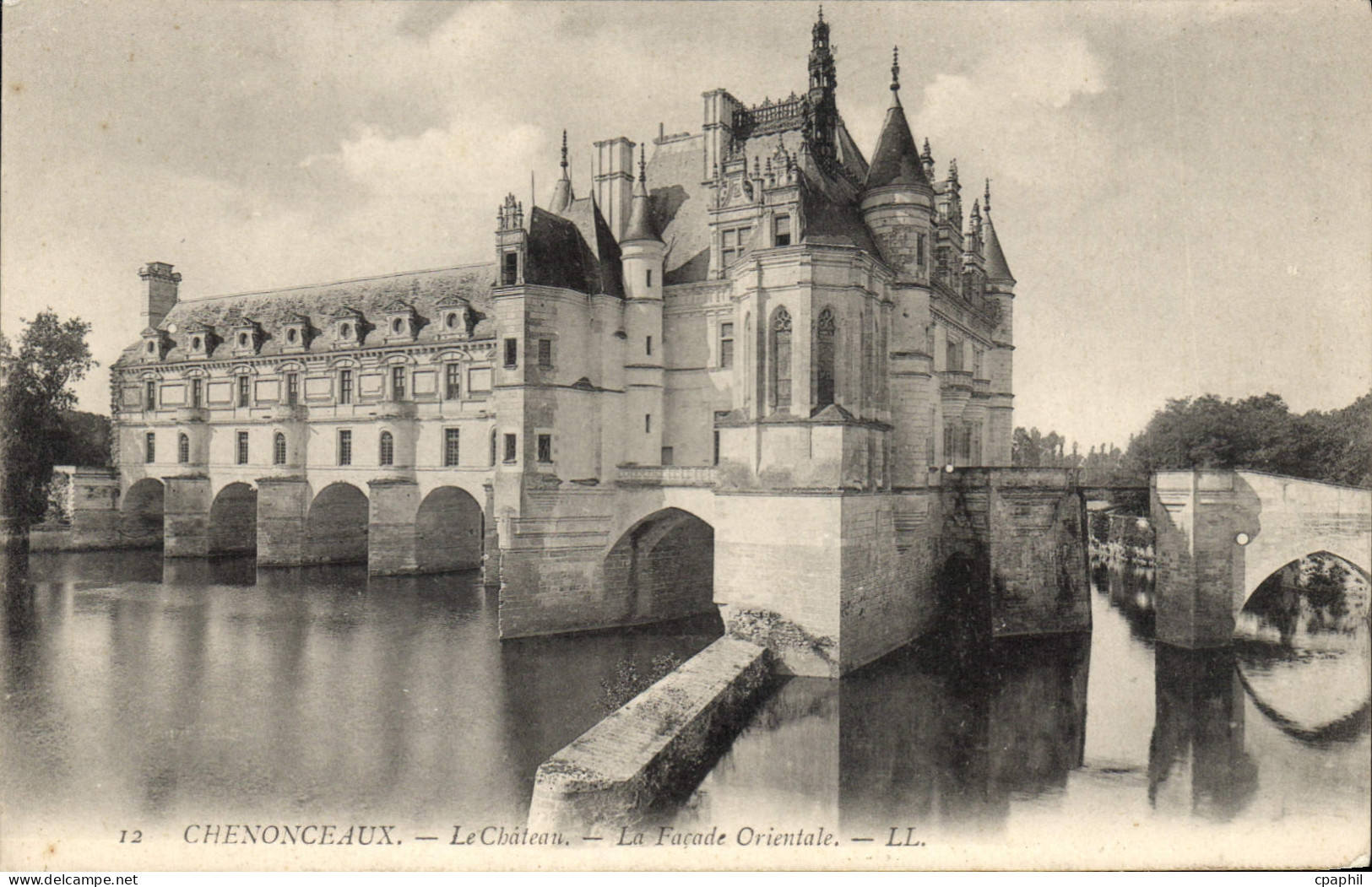 CPA Chenonceaux Le Chateau