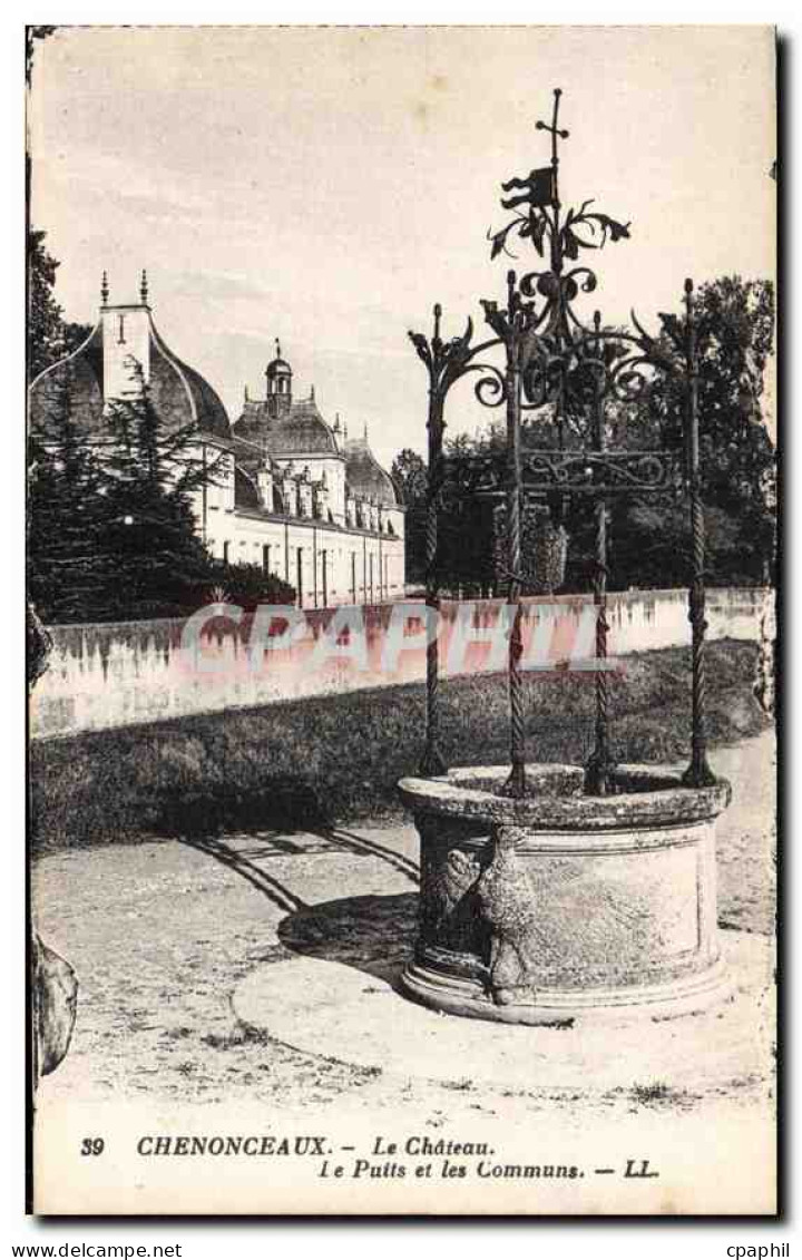 CPA Chenonceaux Le Chateau