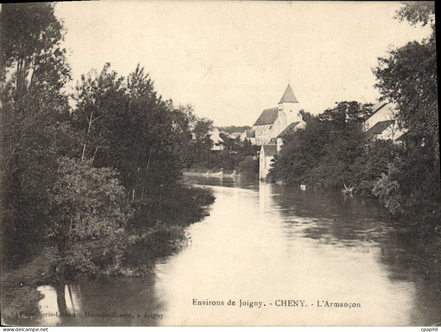 CPA Cheny L'Armancon environs De Joigny