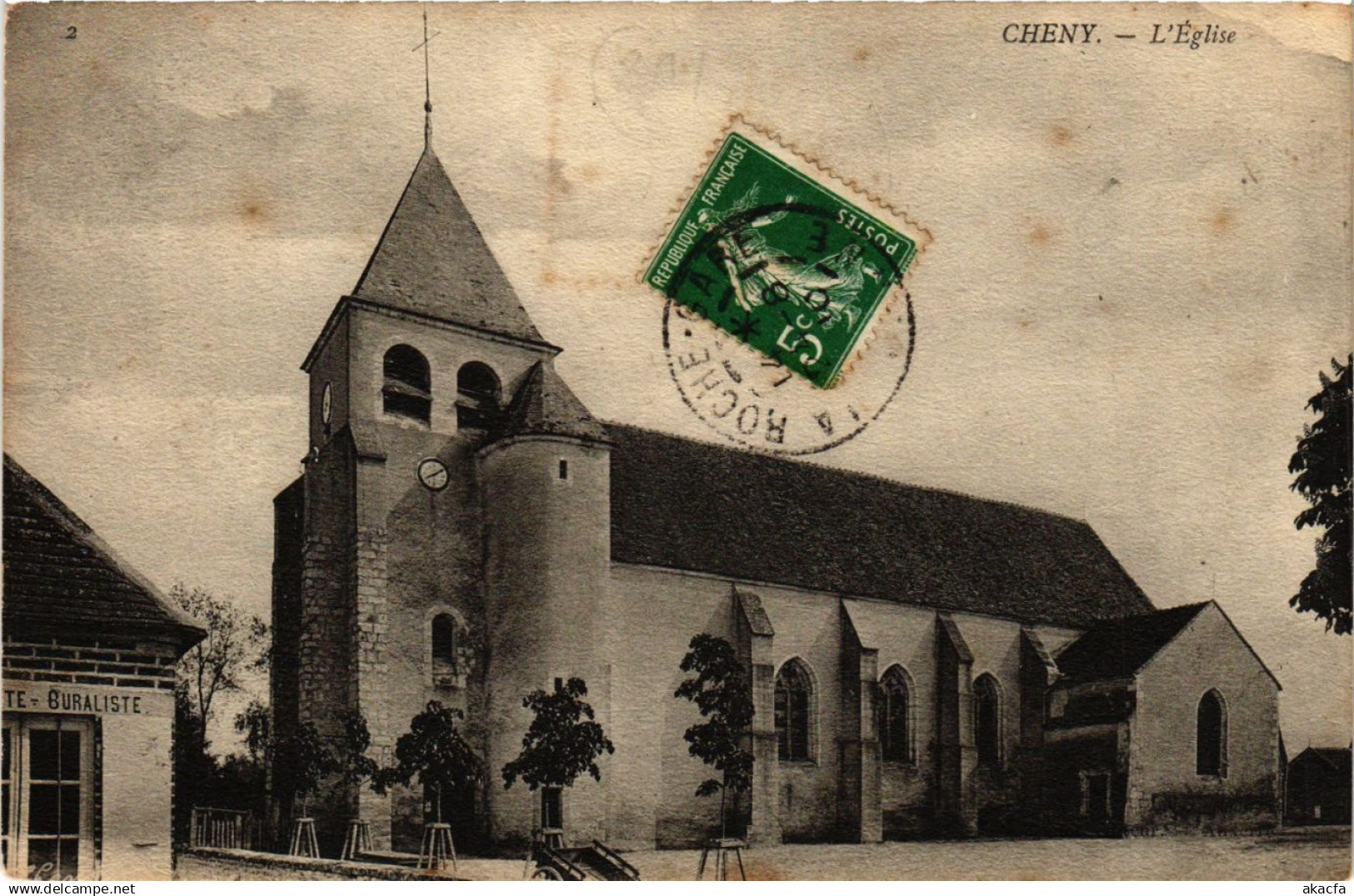 CPA CHENY - L'Église (357925)