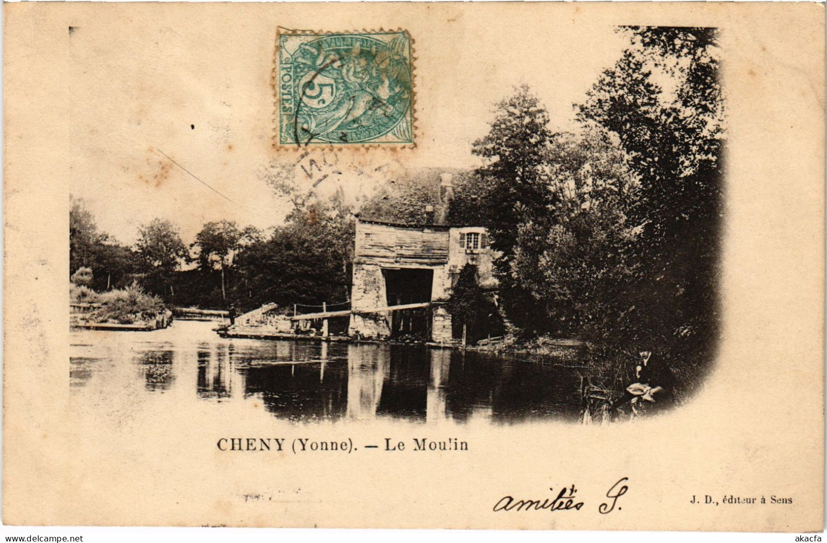 CPA Cheny le moulin (1478321)