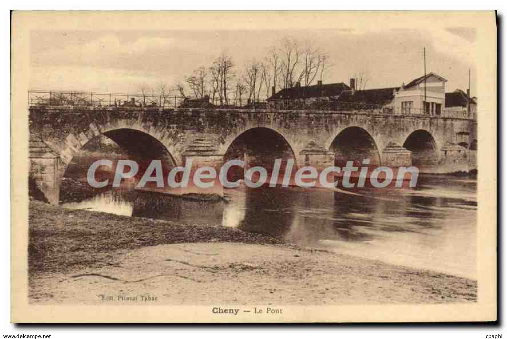 CPA Cheny Le Pont