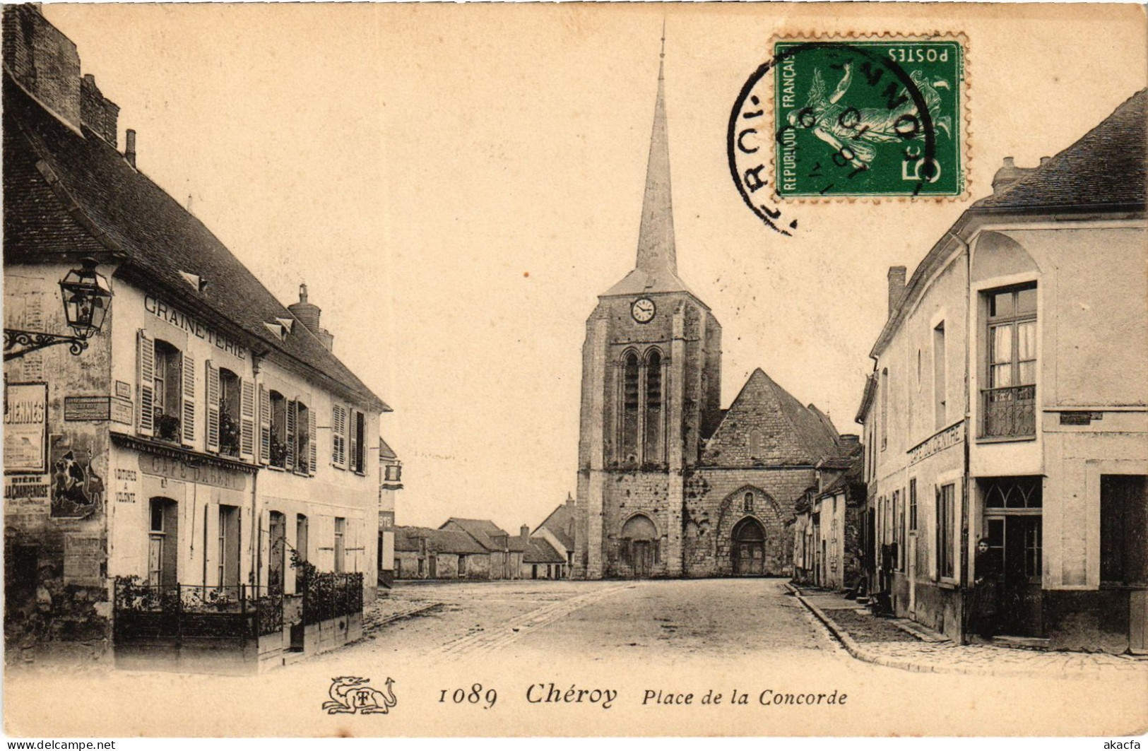 CPA Cheroy Place de la Concorde FRANCE (1451492)