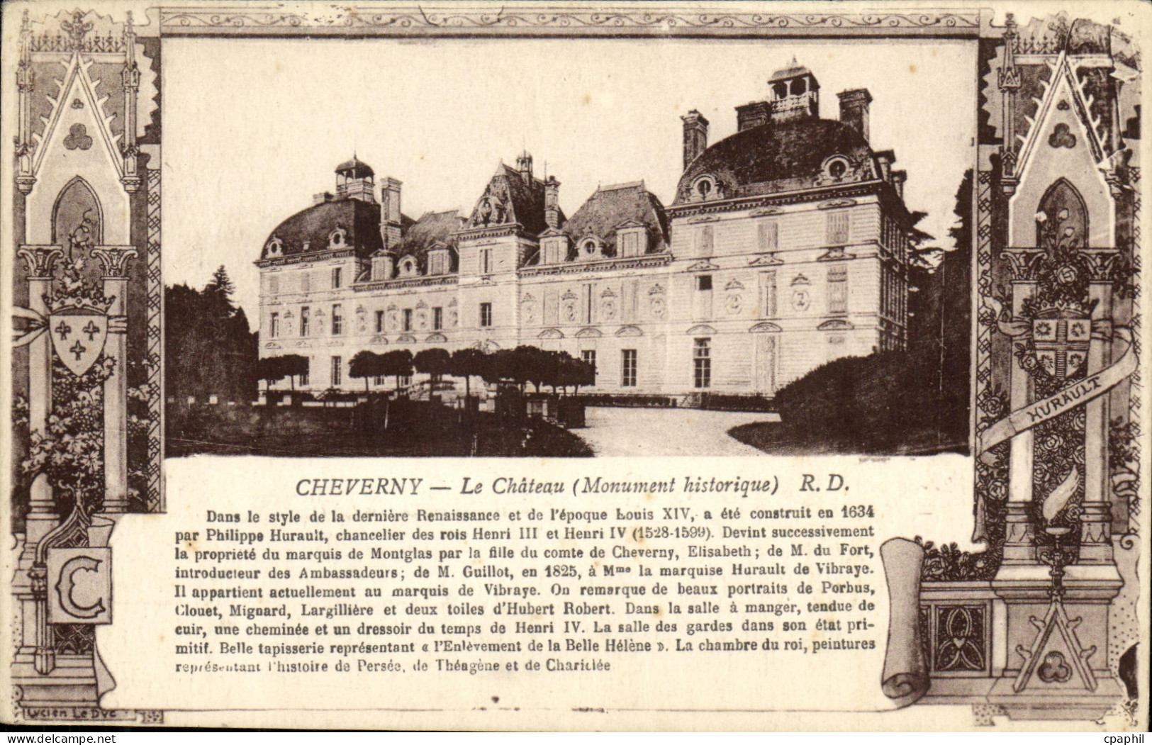 CPA Cheverny Chateau
