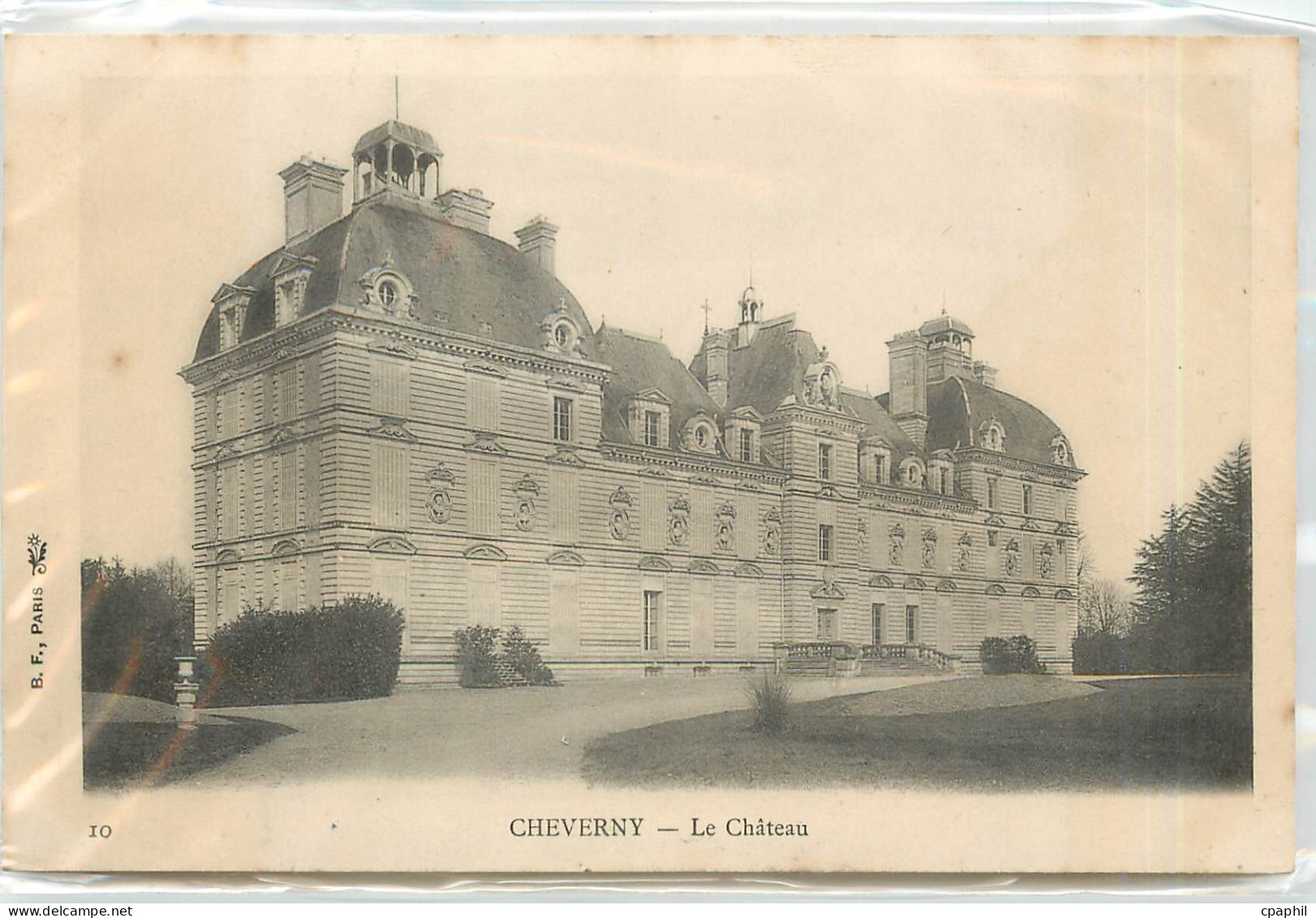 CPA Cheverny le chateau