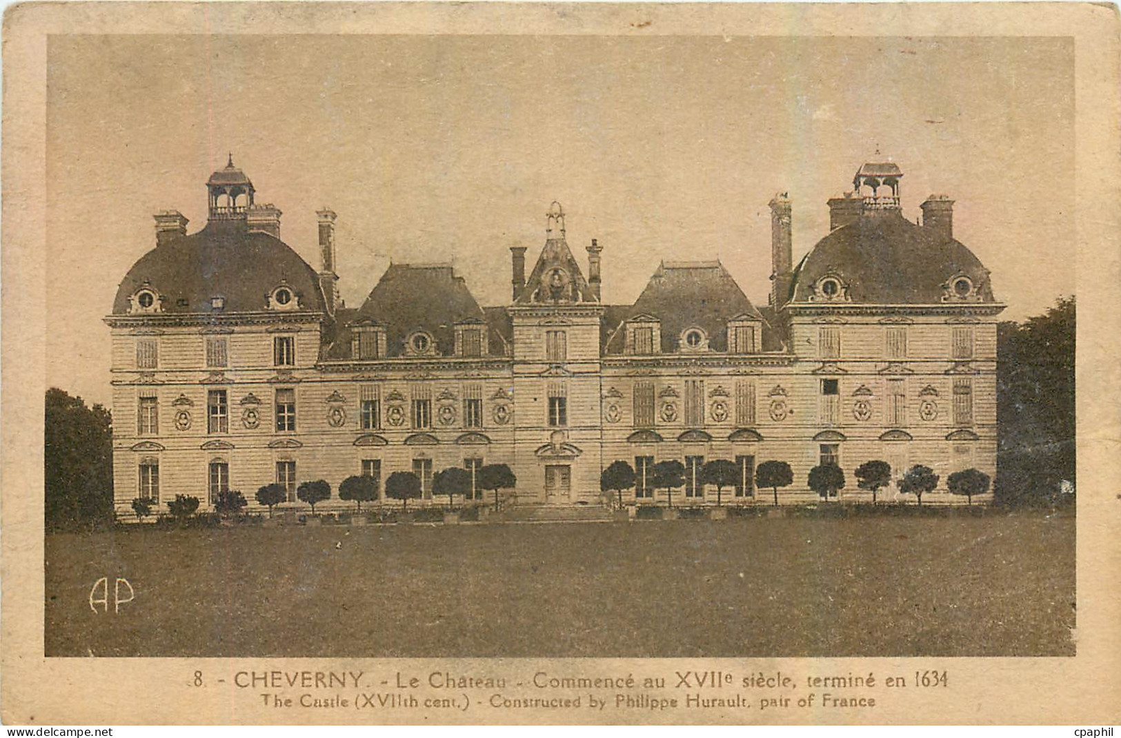 CPA Cheverny Le Chateau