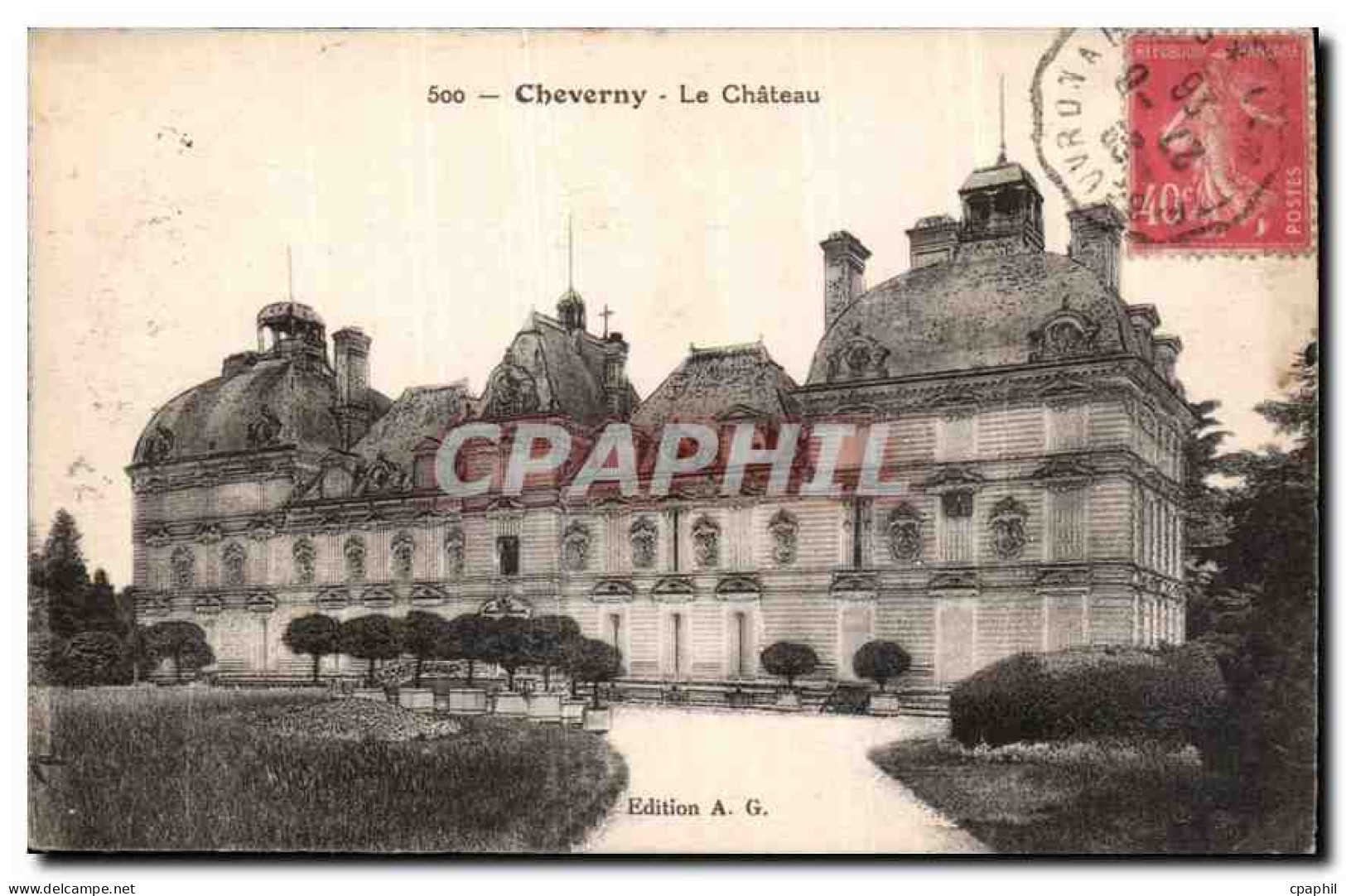CPA Cheverny le Chateau