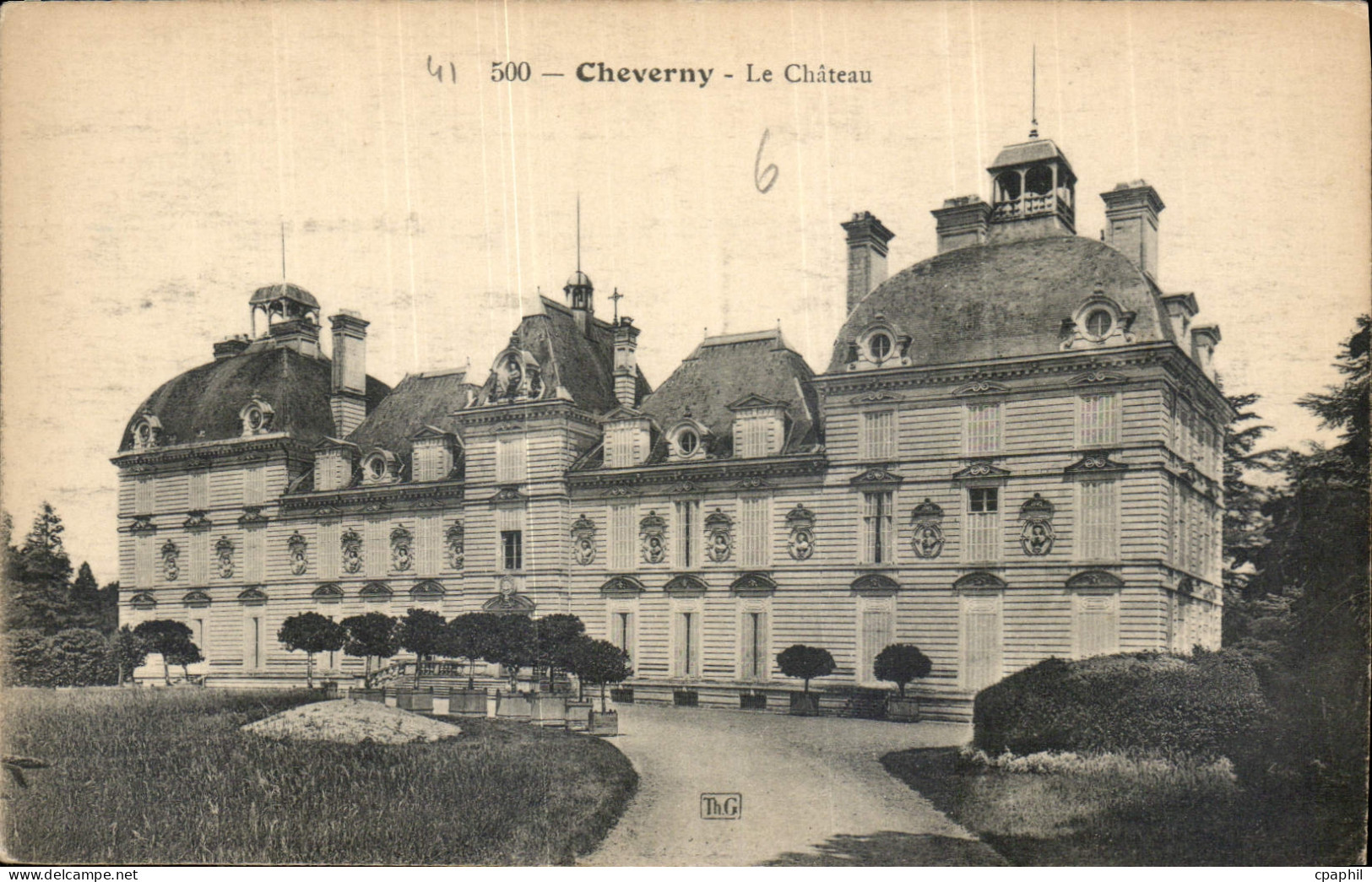 CPA Cheverny le Chateau