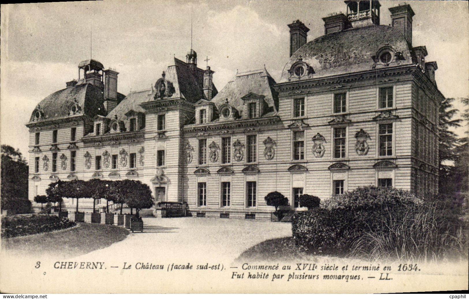 CPA Cheverny Le Chateau