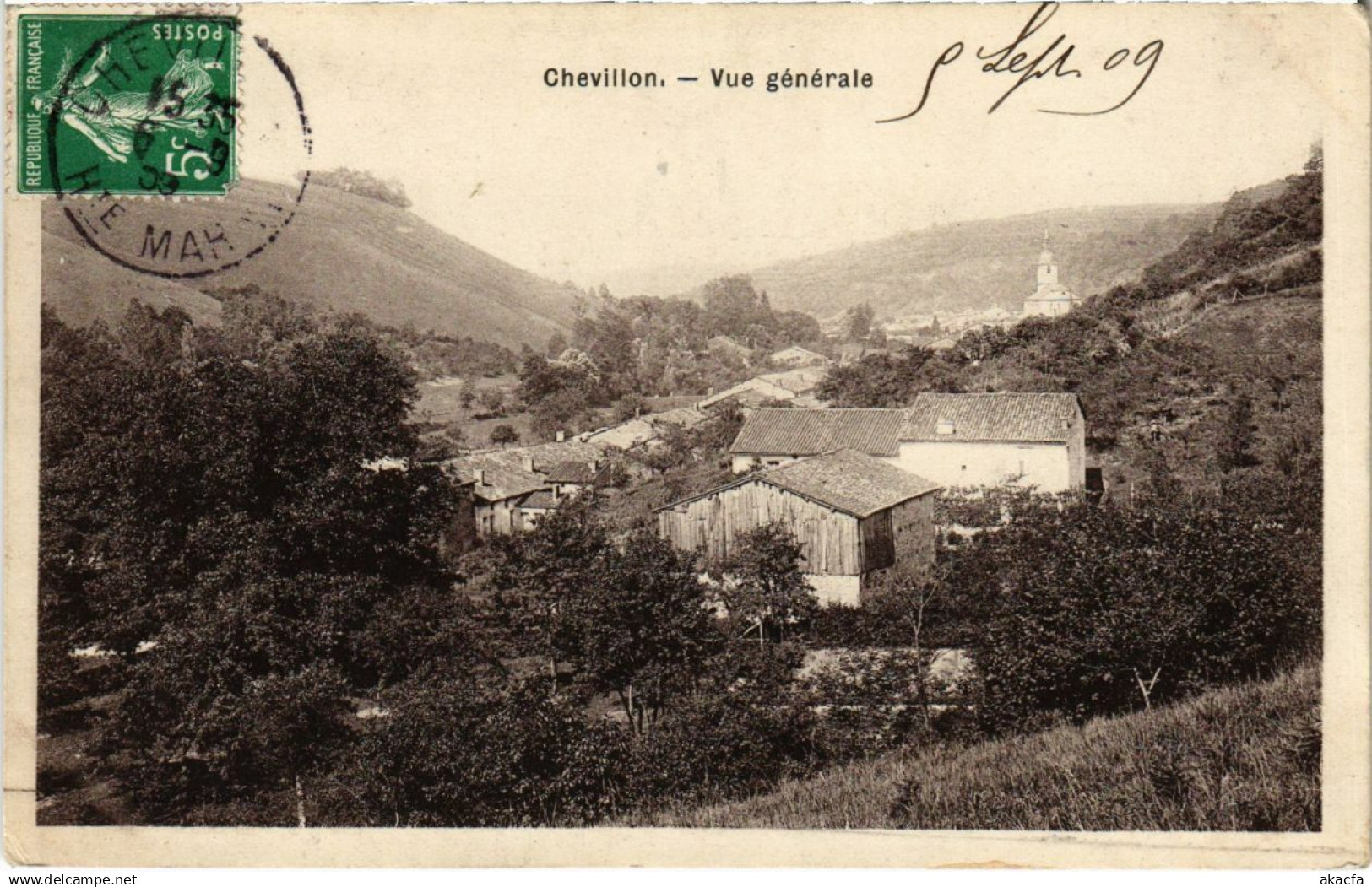 CPA CHEVILLON - Vue générale (104819)