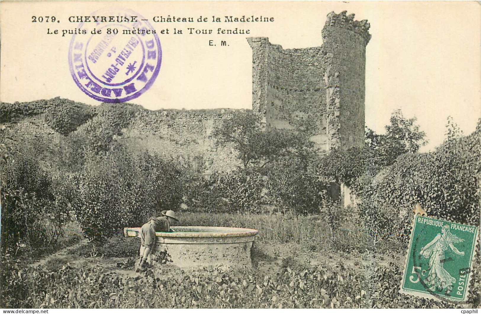 CPA Chevreuse Chateau de la Madeleine