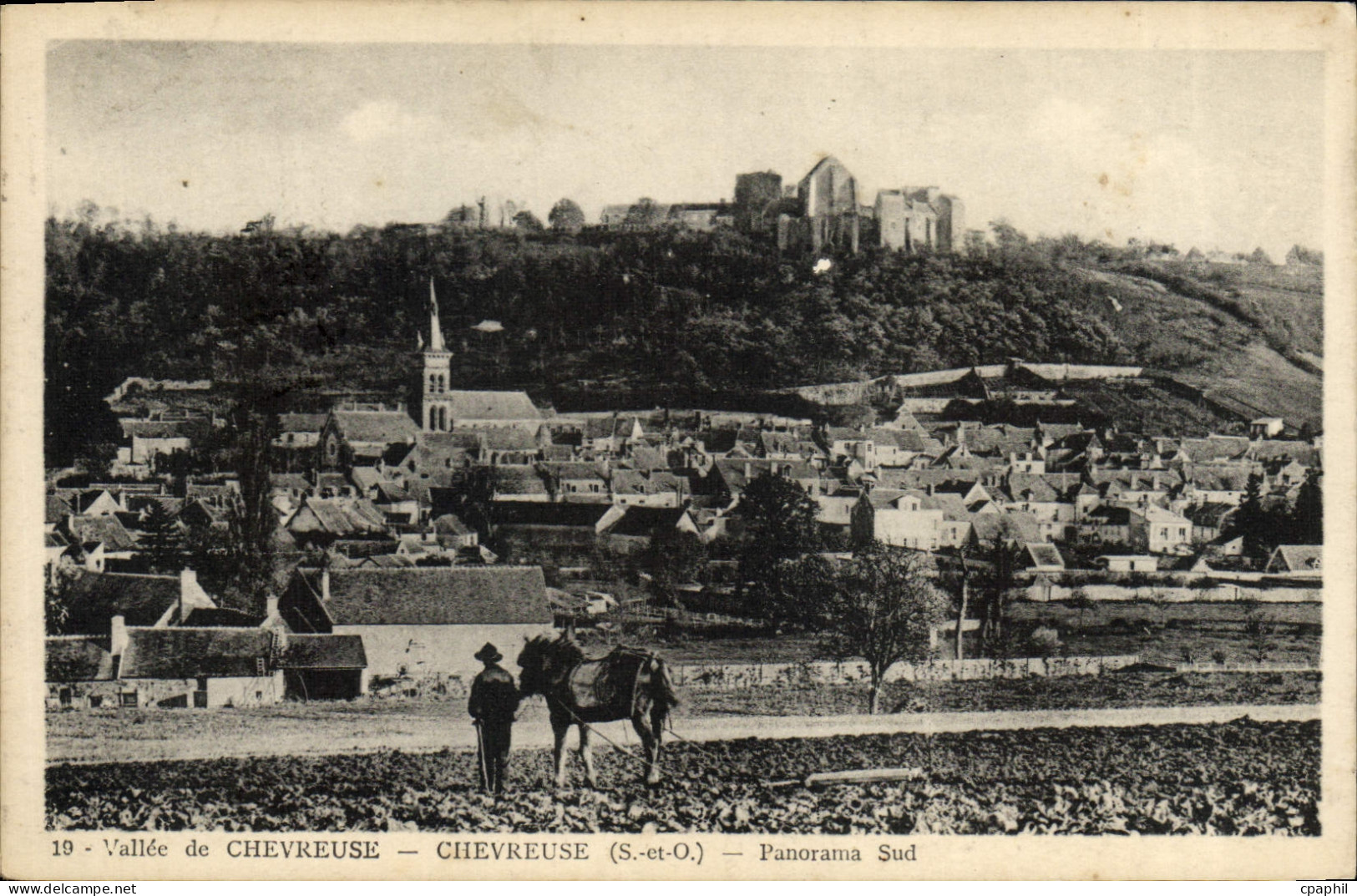 CPA Chevreuse Panorama Sud