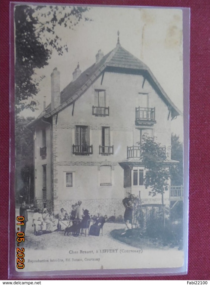 CPA - Chez Bruant, à Liffert (Courtenay)