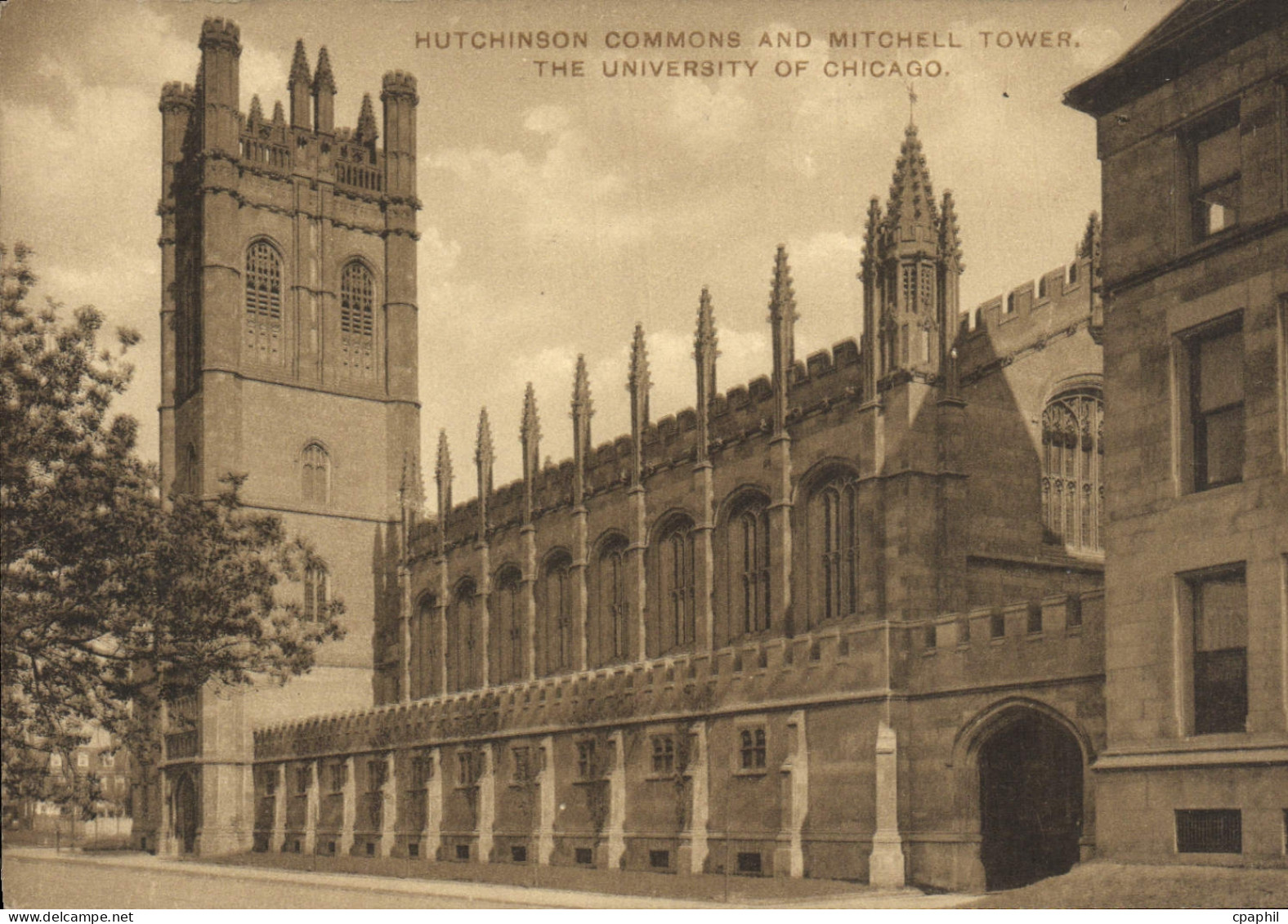 CPA Chicago Hutchinson Commons and Mitchell Tower The University of Chicago