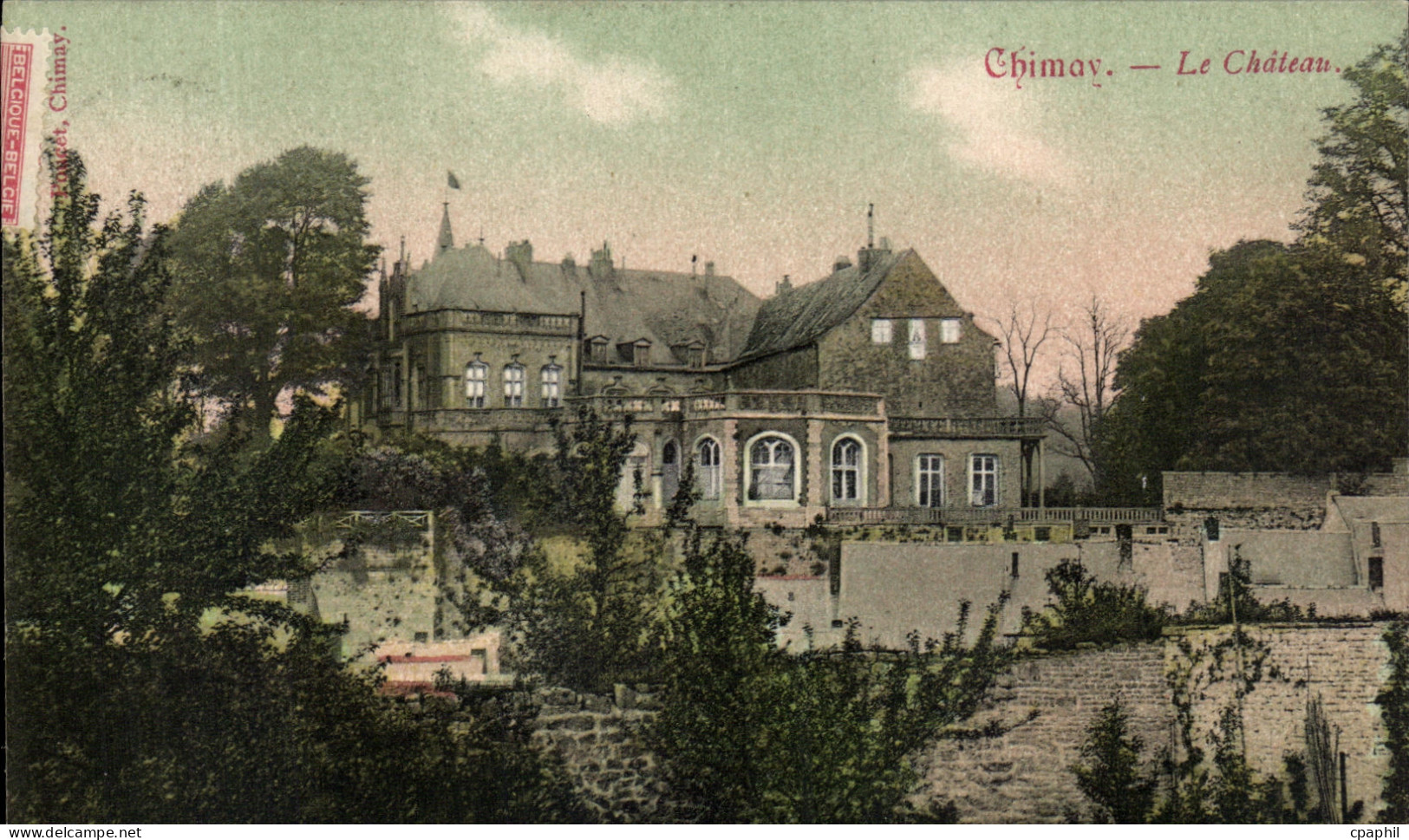 CPA Chimay Le Chateau