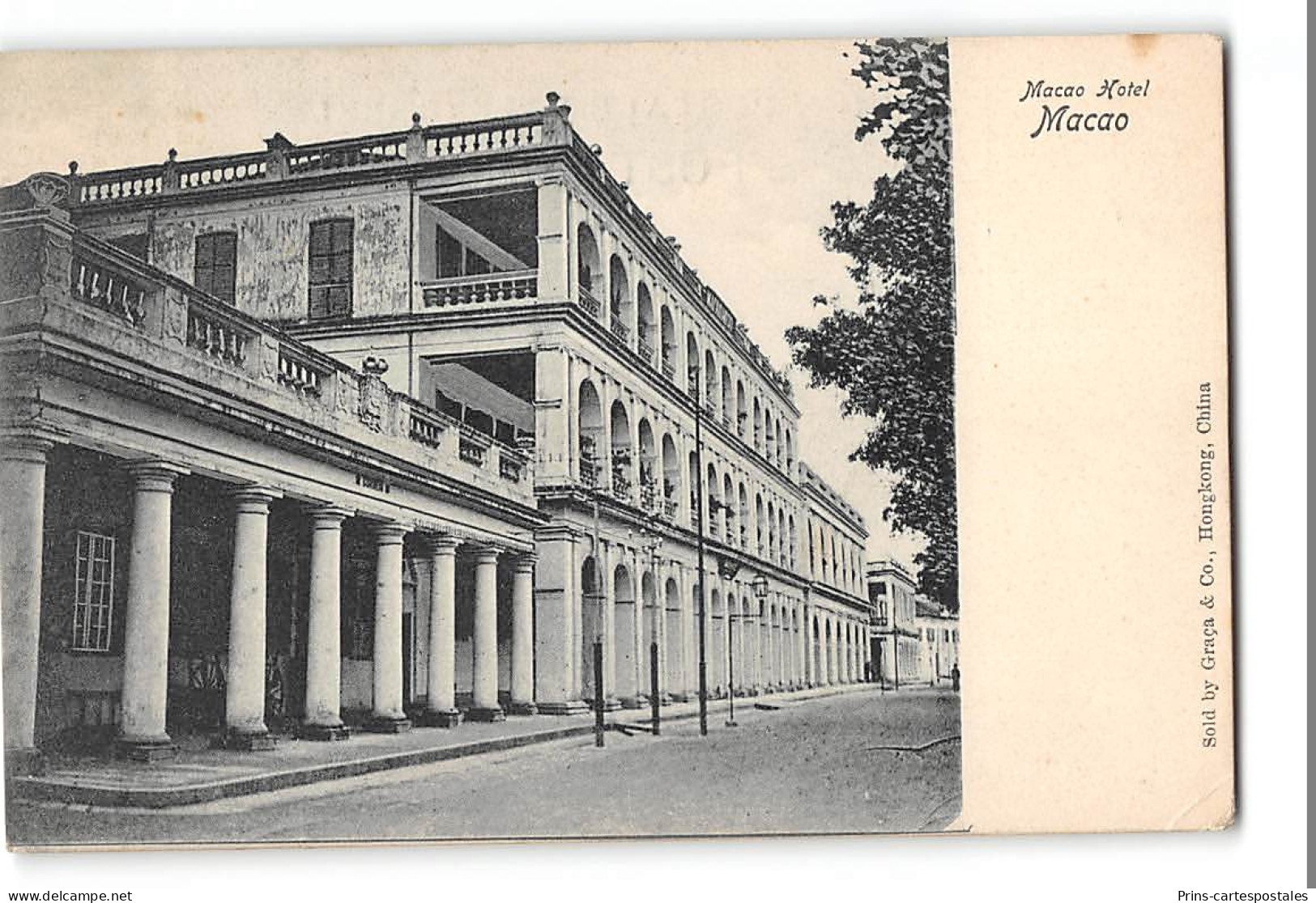 CPA Chine Macao Hôtel