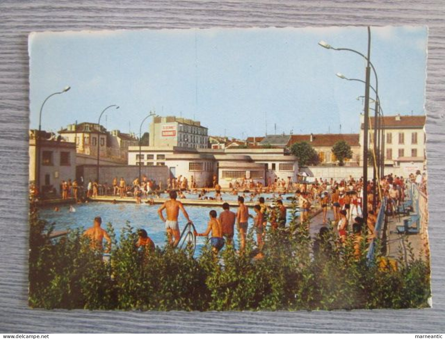 Cpa Choisy le roi (94) la piscine