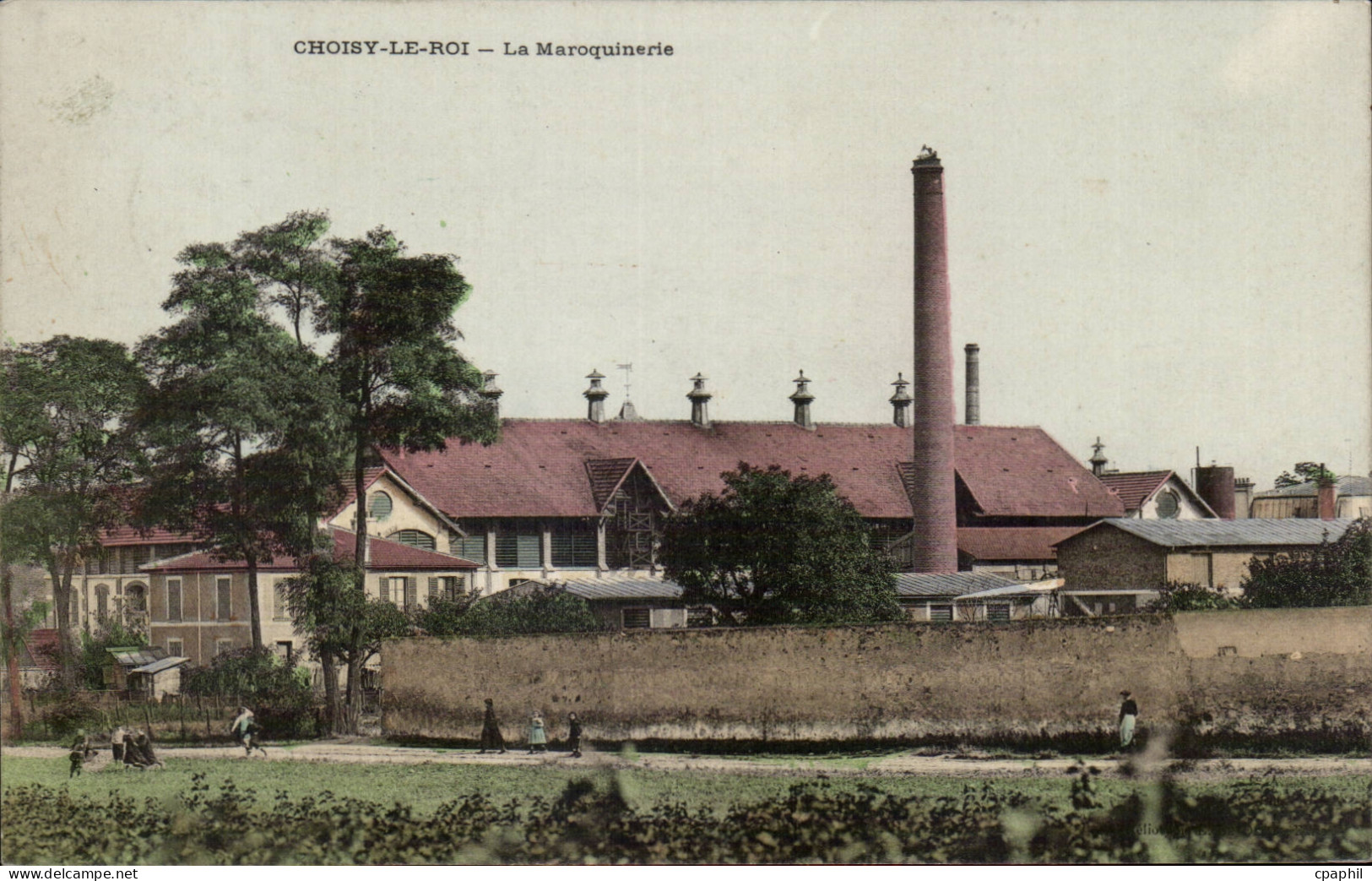 CPA Choisy le Roi La maroquinerie