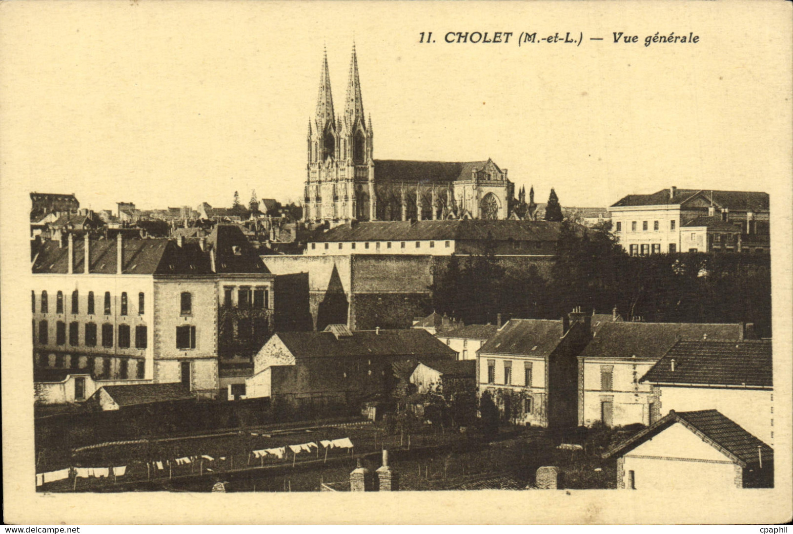 CPA Cholet Vue Generale