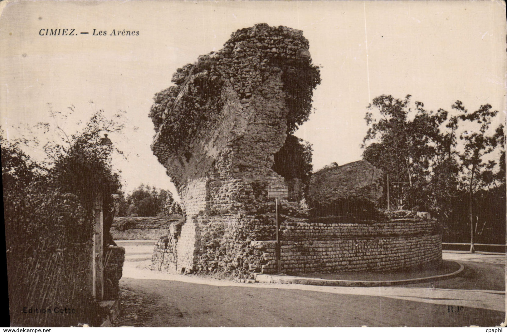 CPA Cimiez Les Arenes