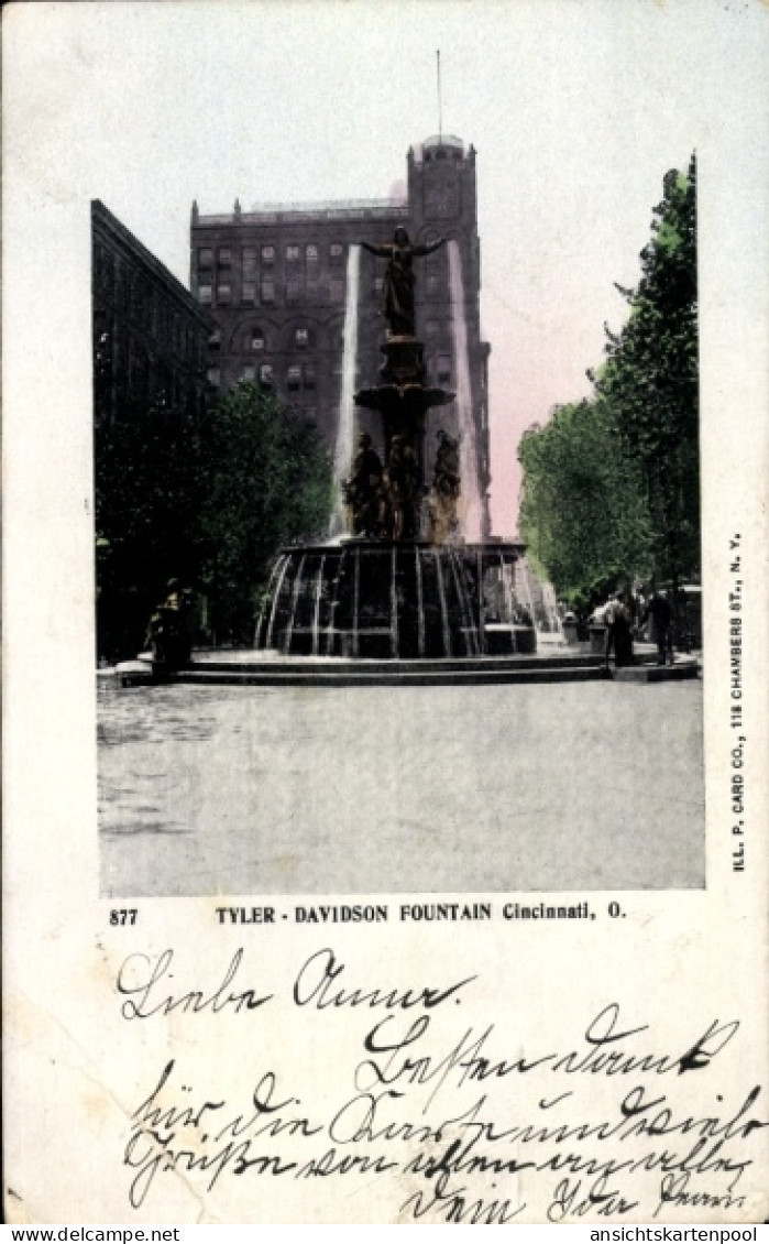 CPA Cincinnati Ohio USA, Tyler Davidson Brunnen