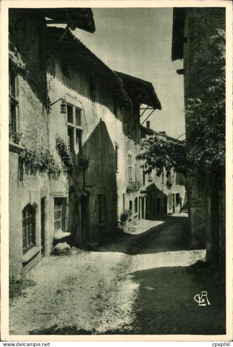 CPA Cite De Perouges Rue des Rondes